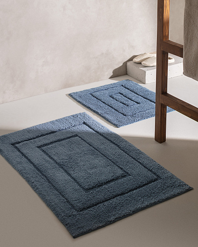 Набор ковриков для ванной Lambese 60x100 см и 50x60 см, - хлопок, полиэстер