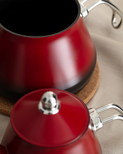 Турецкий двойной чайник Clarus 1000-2000 мл, - алюминий