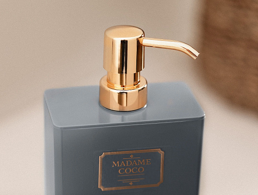 Пластиковый диспенсер для жидкого мыла Coumba - cерый