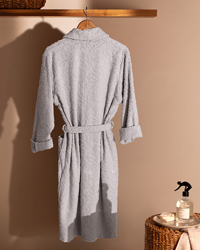 Женский халат Roesia L-XL - серый