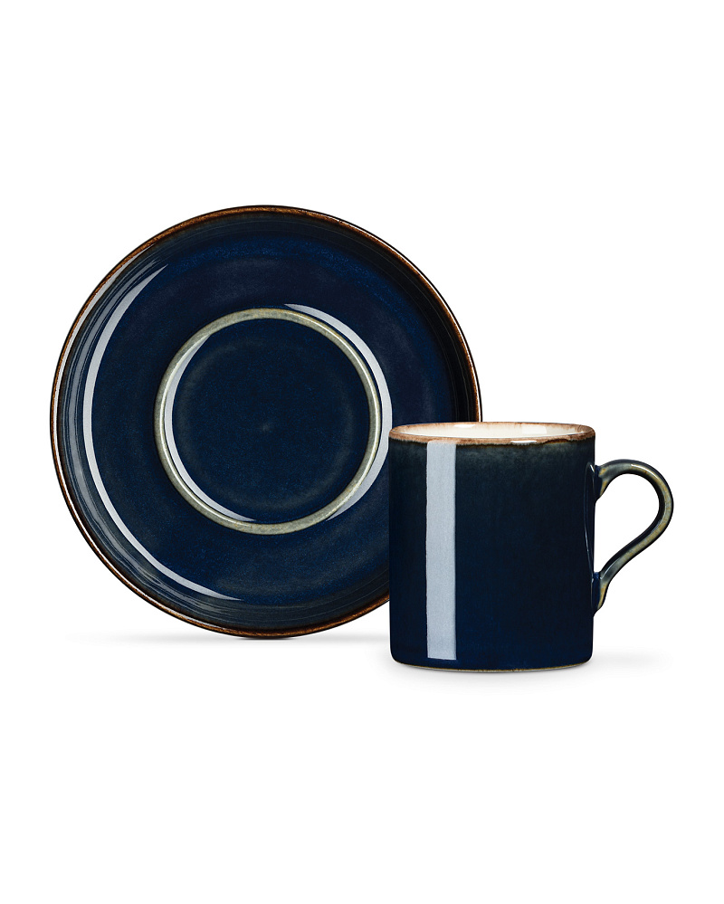 Набор стаканов для кофе Ramona из 4 шт., 90 мл. - синий