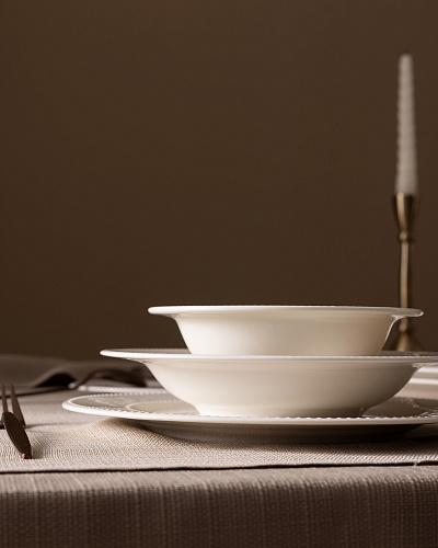 Столовый сервиз Odette из 28 предметов, new bone фарфор