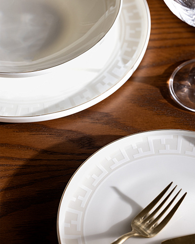 Столовый сервиз Merlin из 18 предметов, фарфор