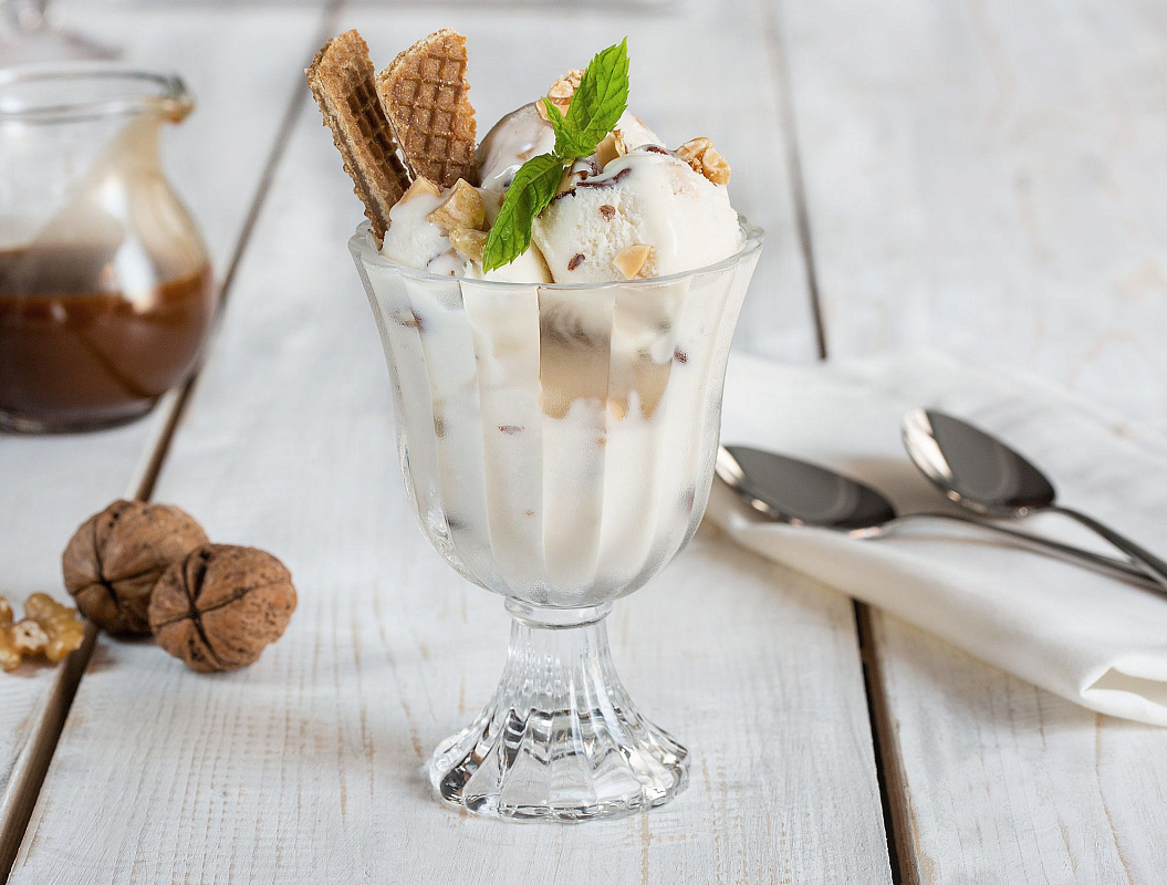 Набор креманок Darcey из 2 шт., 200 мл - прозрачный.