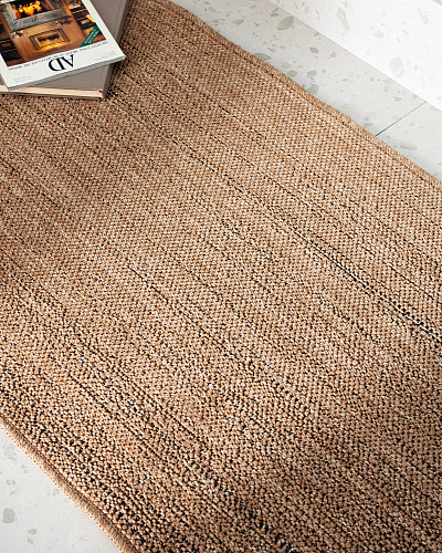 Ковер Melanee 80x150 см. - бежевый / черный