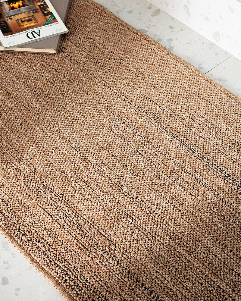 Ковер Melanee 80x150 см. - бежевый / черный