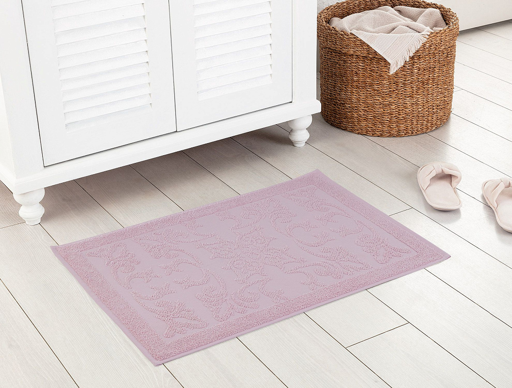 Полотенце для ног Berthe 50x70 см - светло-сливовое