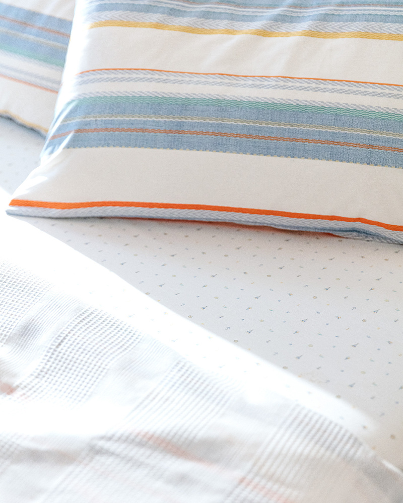 Комплект постельного белья полутораспальный Aimon с вафельным покрывалом 160x240 см, хлопок