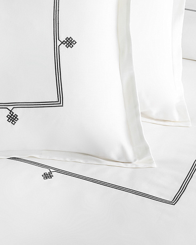 Комплект постельного белья семейный Lilas с 4 наволочками и 2 пододеяльниками 160x220 см, хлопок