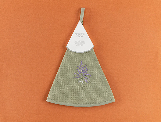 Полотенце кухонное Ciel  60x60 см - зеленое