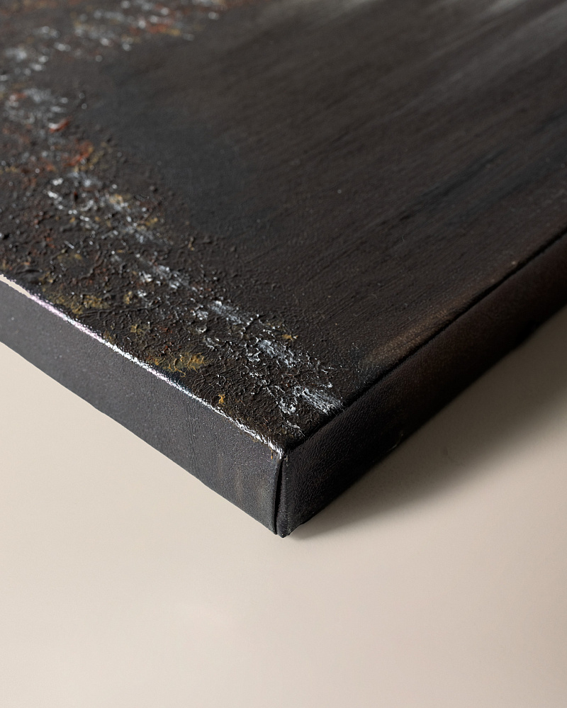 Картина Nicolle 50x70 см. - коричневая