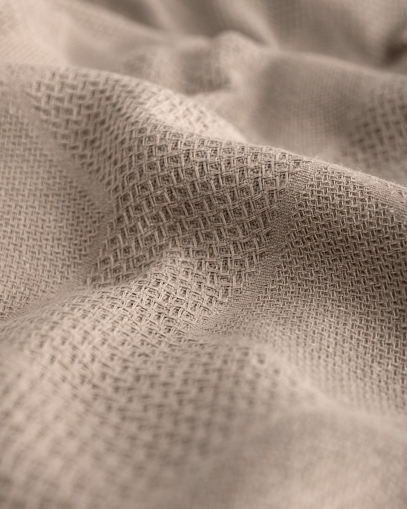 Покрывало евро Basile 220x240 см. - бежевое