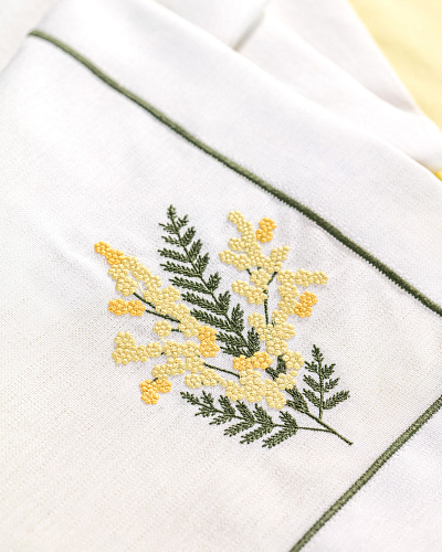 Скатерть-дорожка Barre 45x145 см, полиэстер