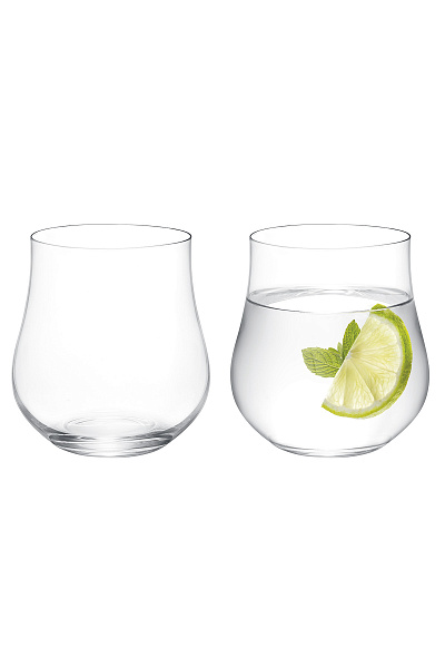 Набор стаканов Mathilda из 4 шт., 350 мл. - прозрачный