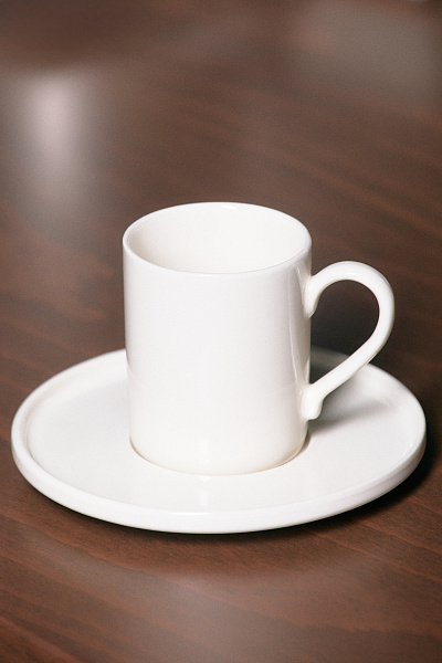 Кофейный набор Dory из 12 шт., 110 мл. - белый