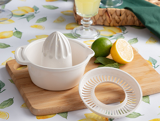 Соковыжималка для цитрусовых Lela 16,5x14x11,5 см. - экрю