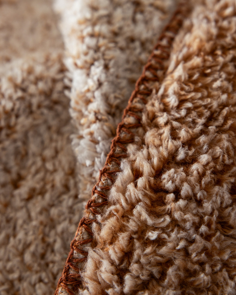 Покрывало полуторасплаьное Nord 200x220 см. - темно-оранжевое