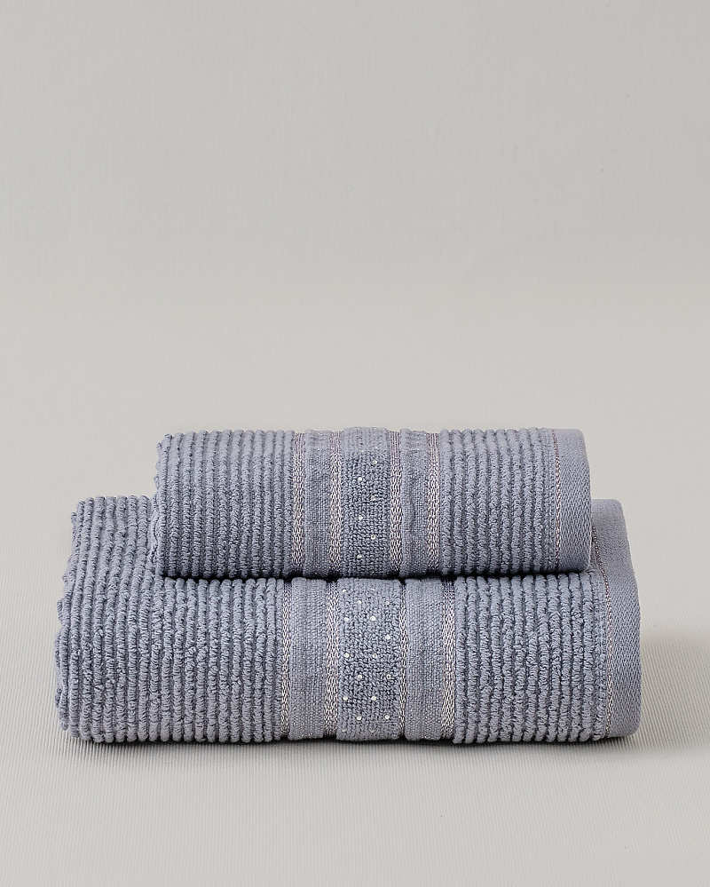 Полотенце для лица Alice Luxury Collection 50x80 см. - светло-синее