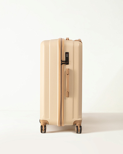 Чемодан Voyage Luggage размера L. - бежевый