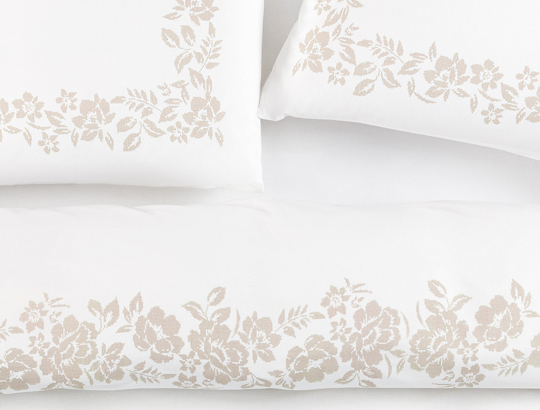 Комплект постельного белья двуспальный Gene 240х260 см, - хлопок