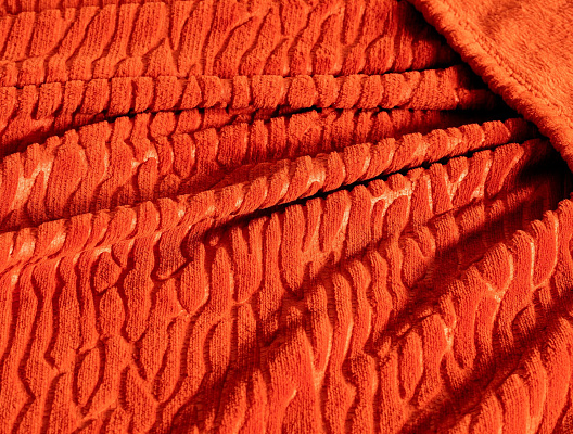 Плед Cyrus Welsoft 200х220 см. - оранжевый