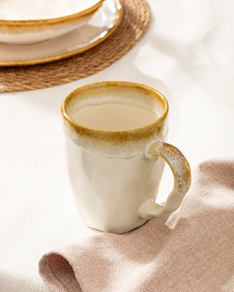 Кружка Belford 400 мл. - кремовая