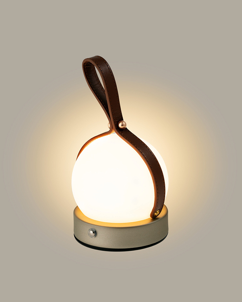 Светильник Maia 10 см. - золотистый / коричневый