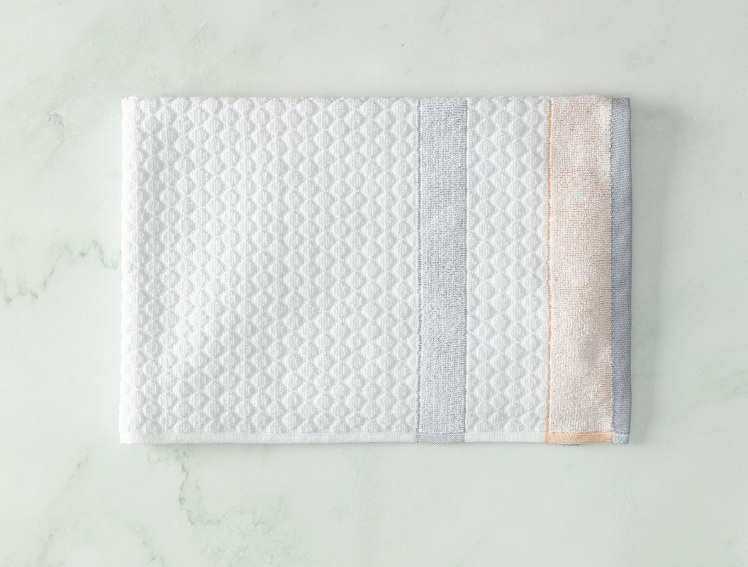 Полотенце для лица Libre 50х70 см - белый,серый