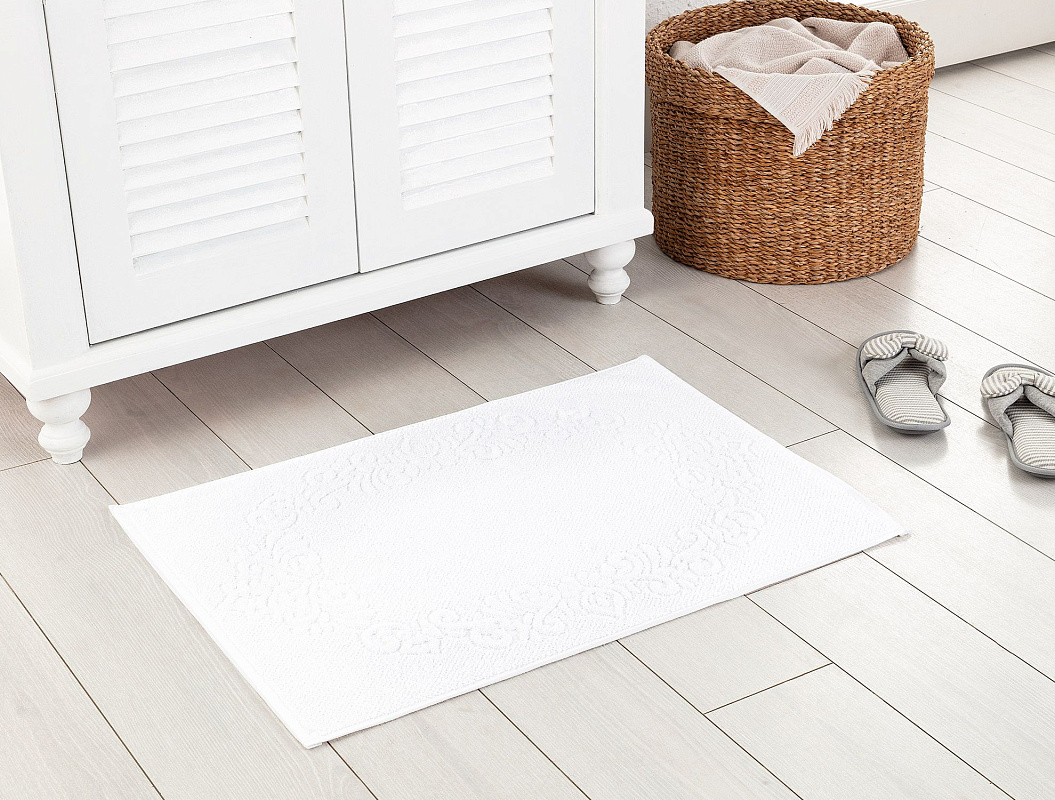 Полотенце для ног Norice 50x70 см - белое