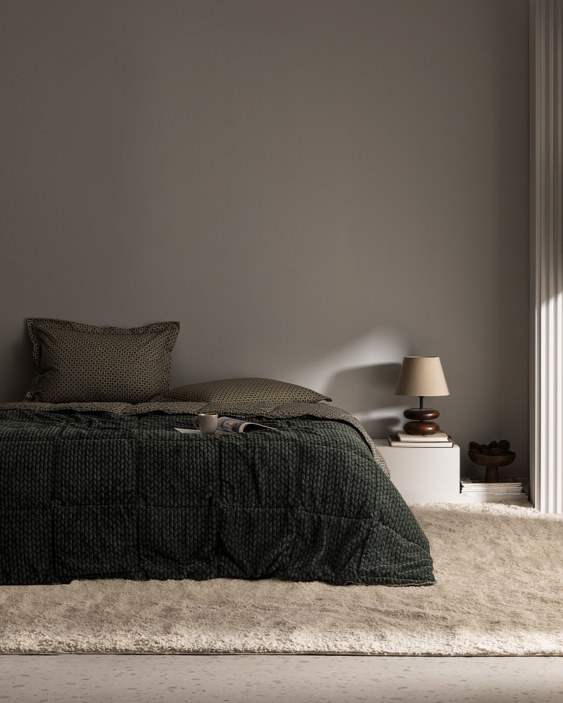 Комплект постельного белья полутораспальный с покрывалом Vincent 160x240 см