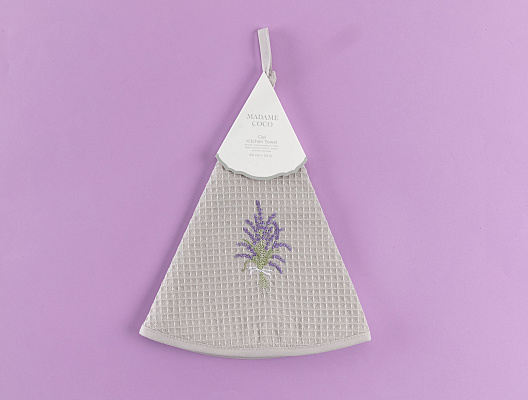 Полотенце кухонное Ciel 60x60 см - серое