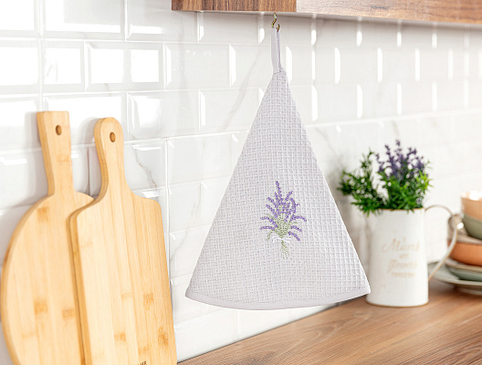 Полотенце кухонное Ciel 60x60 см - серое