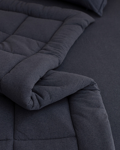 Комплект постельного белья двуспальный Bobigny с одеялом-покрывалом 160x200 см