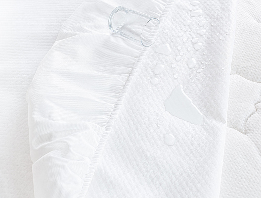 Наматрасник Flore 180x200 см. - белый