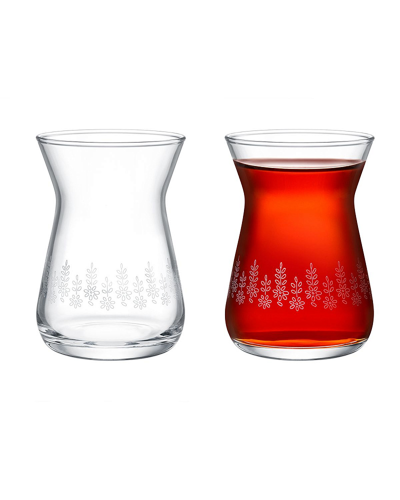 Набор стеклянных чашек Francessa-Daisy из 6 шт., 132 мл