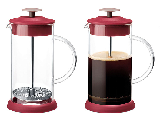 Френч-пресс Paule 350 мл - ярко-оранжевый