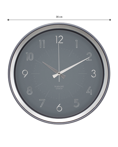 Настенные часы Amarie 36 см, пластик