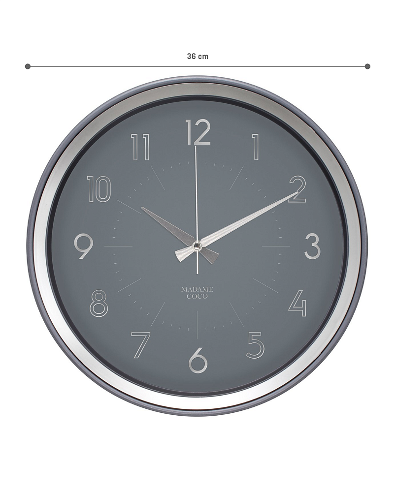 Настенные часы Amarie 36 см, пластик