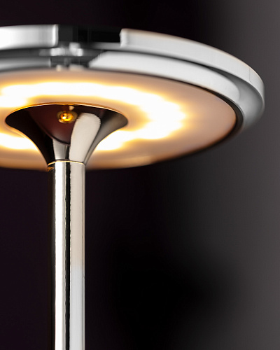 Лампа Stern 13x13x27,5 см - серебряная