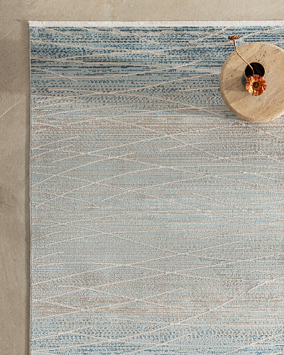 Ковер Rochelle 160x230 см. - серый / синий