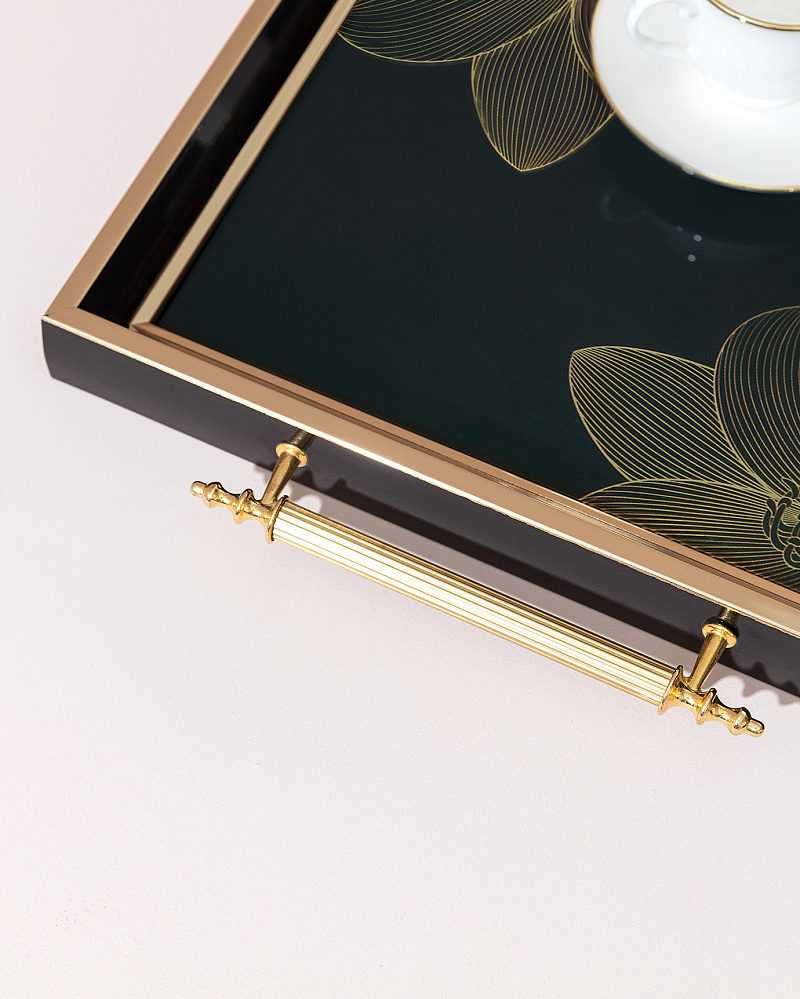 Поднос Fiona 46x31x7 см. - разноцветный