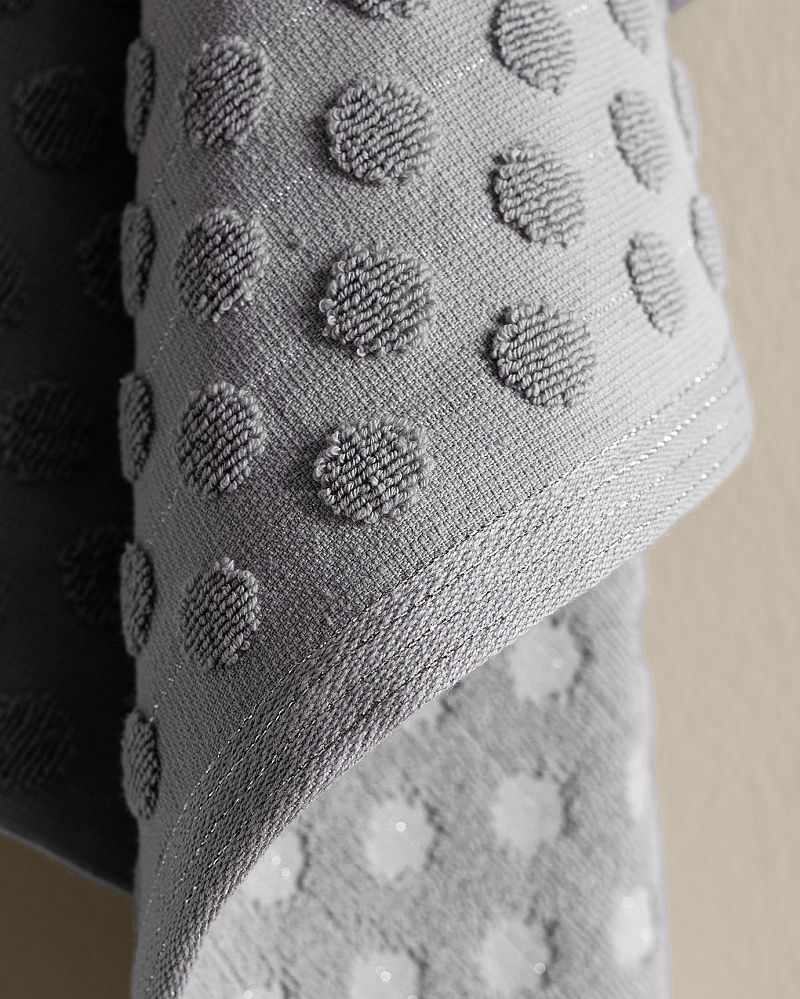 Полотенце для лица Puanty 50x76 см. - светло-серое