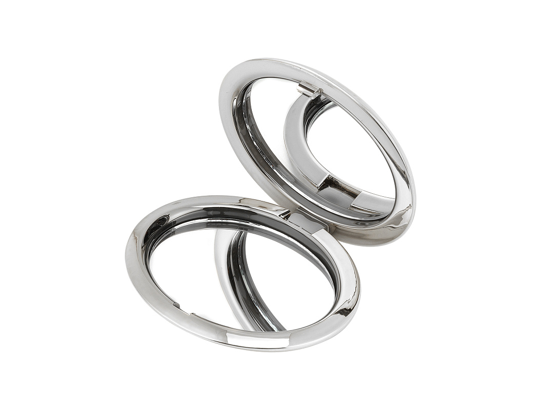 Мини-зеркало Charlotte 7,5x6,2x1,7 см. - серебристое