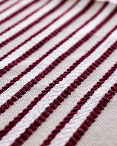 Набор сервировочных ковриков Ronnet из 2 шт., 45x35 см. - бежевый / красный