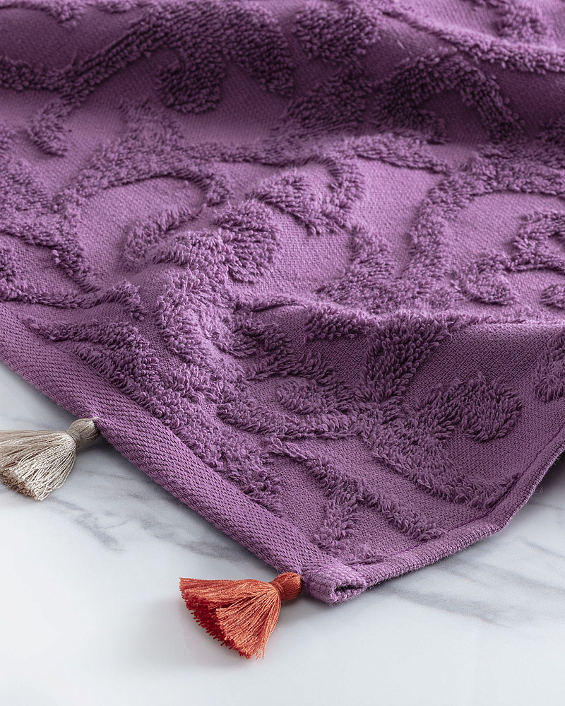 Полотенце для лица Giverny 50x70см - сливовое