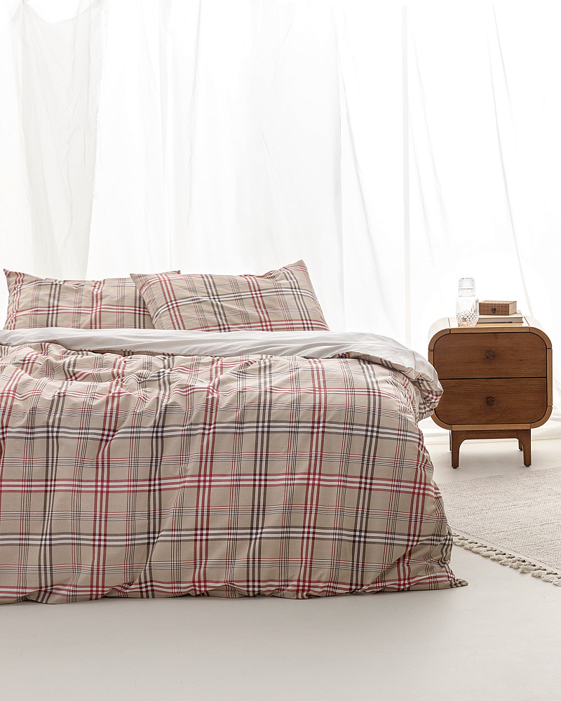 Комплект постельного белья двуспальный Garen 240x260 см, хлопок