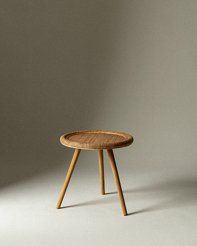 Журнальный столик Estella 42x42x42 см, ротанг