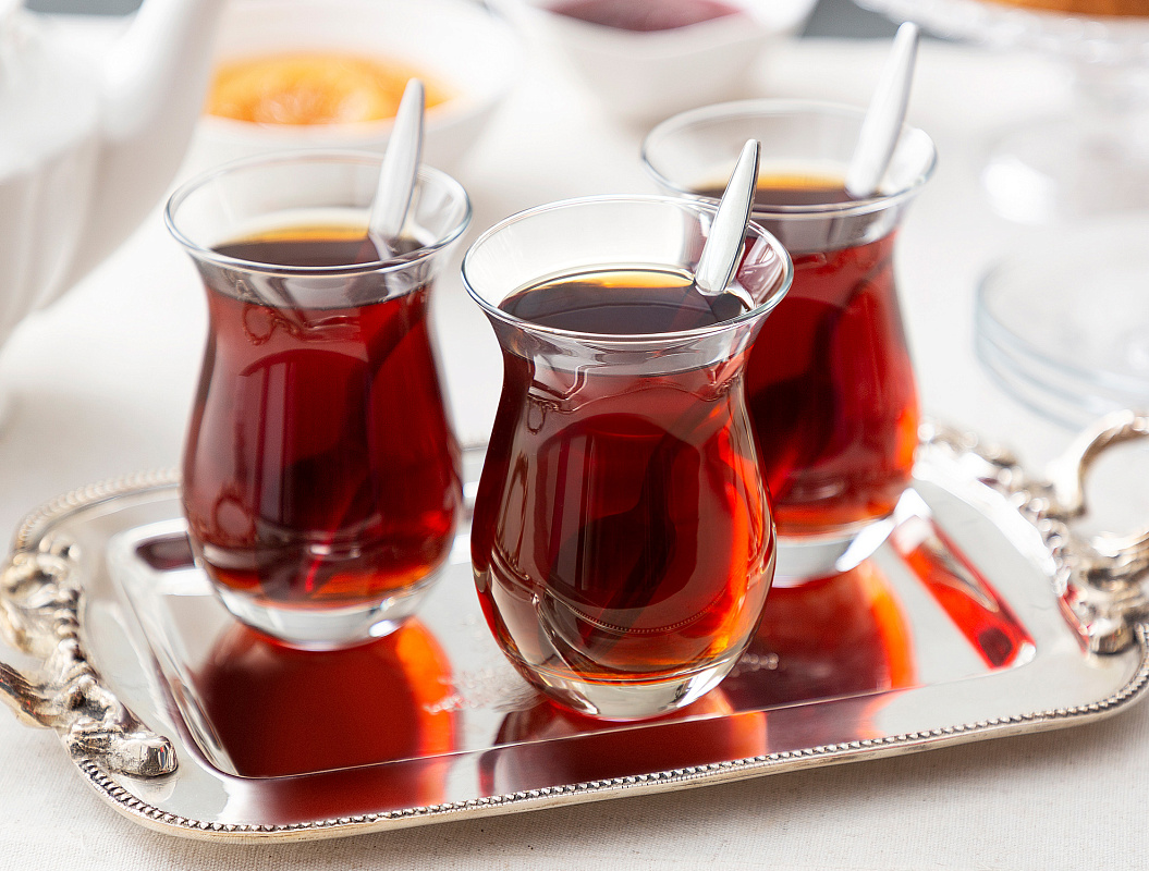 Чайный набор Clarette из 6 шт., 168 мл. - прозрачный