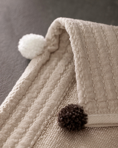 Набор полотенец для рук Valerie из 2 шт., 30x46 см. - бежевый