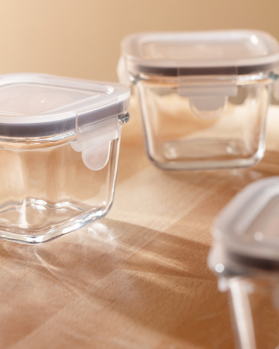 Набор мини контейнеров для хранения Marle из 3 шт., 150 мл. 